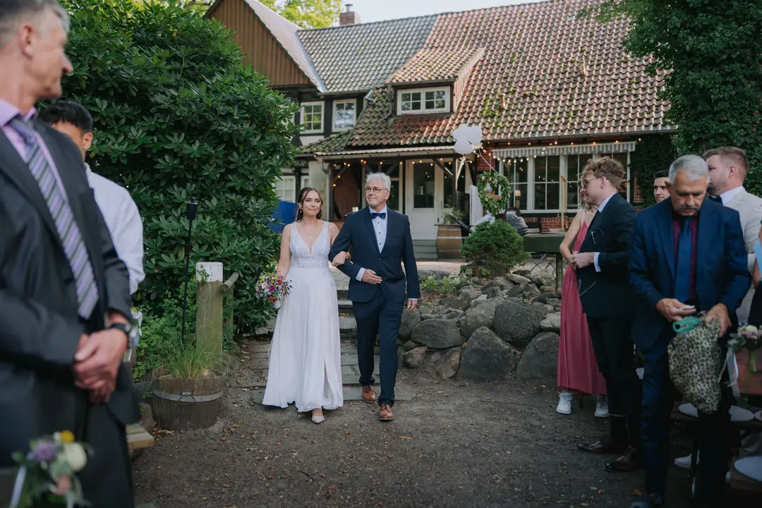 Greta & Mathis, Die Trauung im Mühlengrund Wienhausen