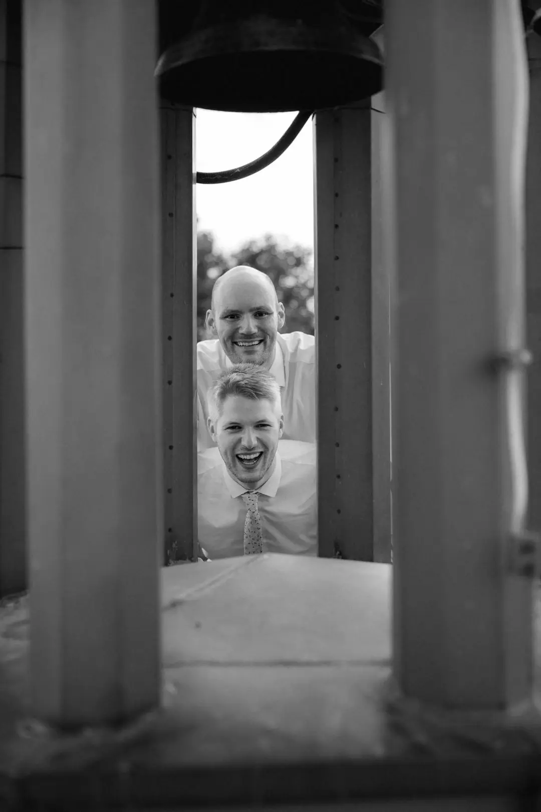 Jan & Chris, Am Kaiser-Wilhelm-Denkmal in Porta Westfalica