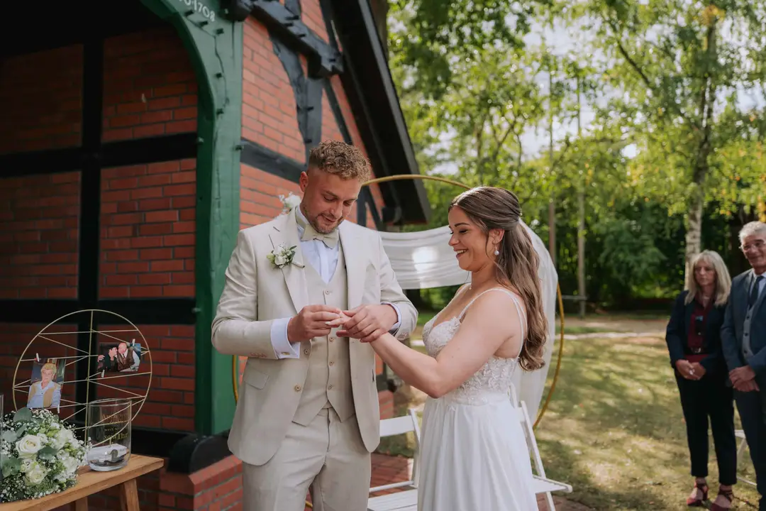 Lisa & René, Die Trauung auf Hof Frien