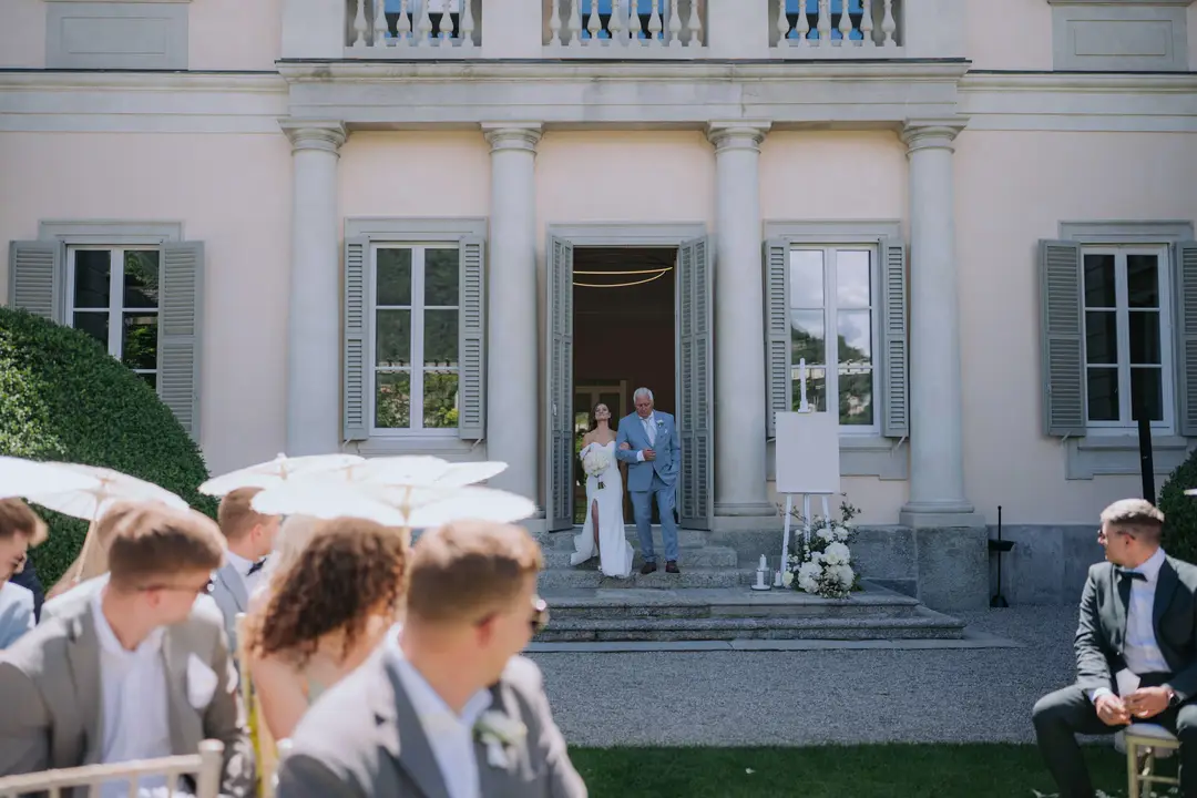 Sebastian & Charline, Die Trauung am Lago di Como