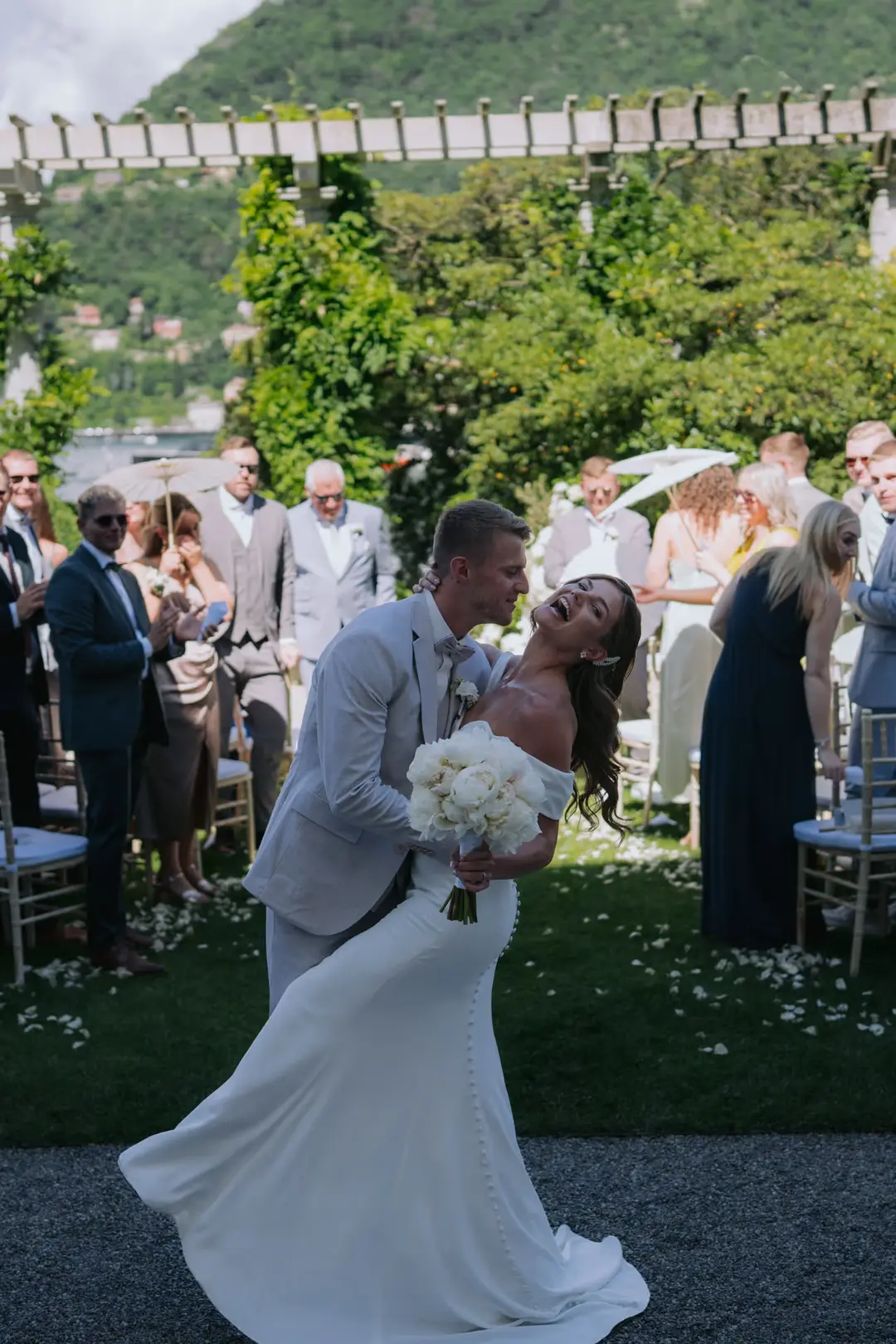 Sebastian & Charline, Die Trauung am Lago di Como