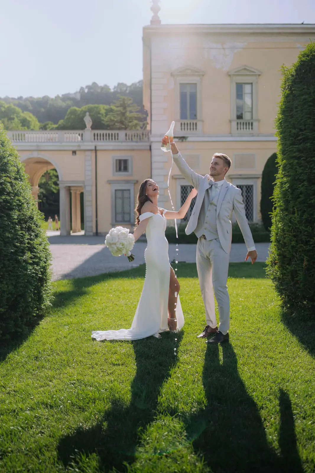 Sebastian & Charline, Lago di Como