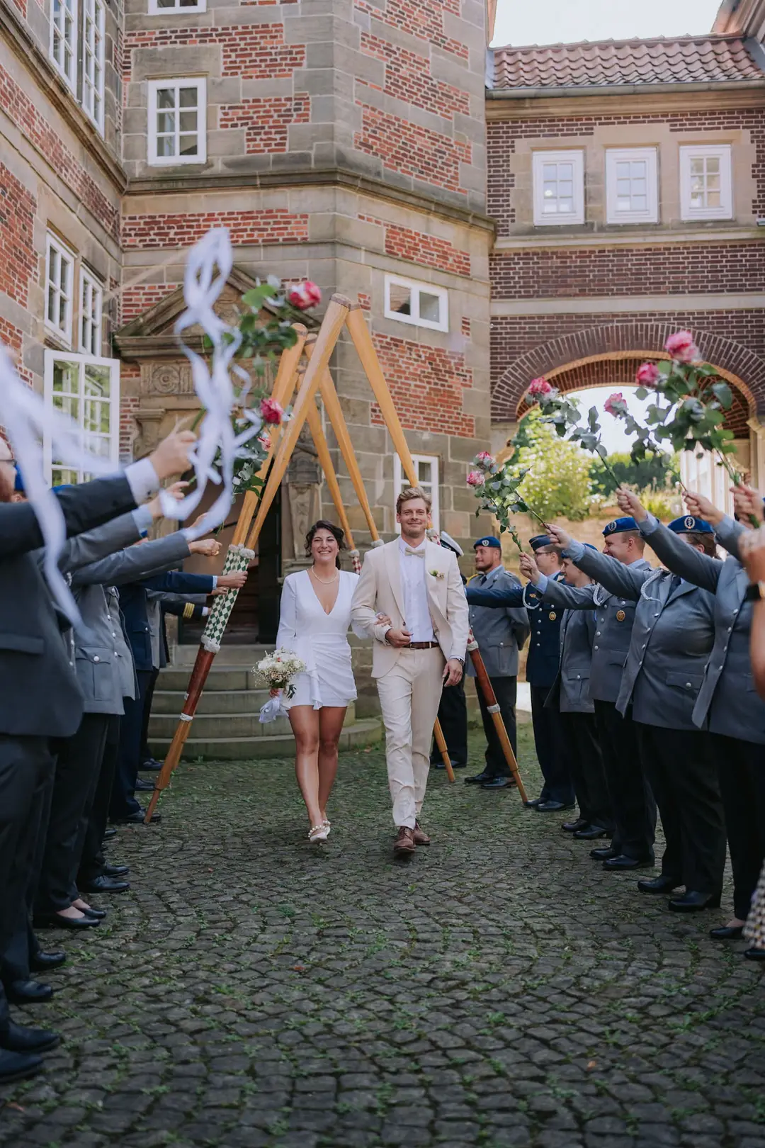 Yannik & Seray, Die Trauung auf Schloss Landestrost